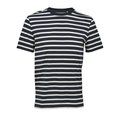 Camiseta Algodón Orgánico Corte Moderno Navy|Off White Xl