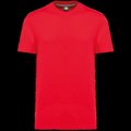 Camiseta algodón orgánico cuello redondo Red M