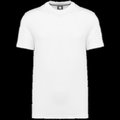 Camiseta algodón orgánico cuello redondo White M