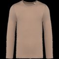Camiseta algodón orgánico efecto lavado Washed Cream Coffee L