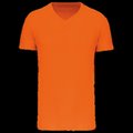 Camiseta algodón orgánico hombre Orange 3Xl