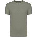 Camiseta algodón orgánico y lino unisex Almond Green Xs