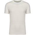 Camiseta algodón orgánico y lino unisex Ivory M
