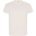 Camiseta Algodón Orgánico Manga Corta BLANCO VINTAGE 9/10
