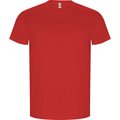Camiseta Algodón Orgánico Manga Corta Rojo 5/6