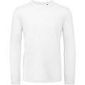 Camiseta algodón orgánico manga larga hombre White 3XL