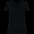 Camiseta algodón orgánico mujer Black XS