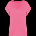 Camiseta algodón orgánico mujer holgada Candy Rose M