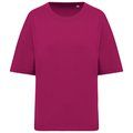 Camiseta algodón orgánico oversize mujer Cherry Purple XXS/XS