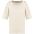Camiseta algodón orgánico oversize mujer Ivory XXS/XS