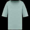 Camiseta algodón orgánico oversize mujer Jade Green L/XL