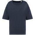 Camiseta algodón orgánico oversize mujer Navy Blue S/M