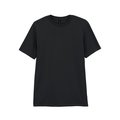Camiseta de algodón suave Black L