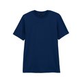 Camiseta de algodón suave Navy XXL