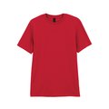 Camiseta de algodón suave True Red M