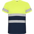 Camiseta Alta Visibilidad Marino/Amarillo Fluor 2Xl