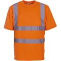 Camiseta alta visibilidad reflectante Hi Vis Orange XL