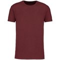Camiseta amplia estilo tubular Wine Heather 5XL