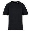 Camiseta ancha hombros caídos hombre Black XS