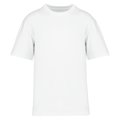 Camiseta ancha hombros caídos hombre White 3XL