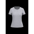 Camiseta antibacteriana mujer Oxford Grey L