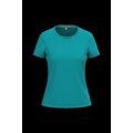 Camiseta antibacteriana mujer Teal Blue L