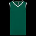 Camiseta de baloncesto para hombre Dark Green / White M