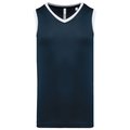 Camiseta de baloncesto para hombre Navy / White L