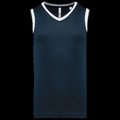 Camiseta de baloncesto para hombre Navy / White Xxl