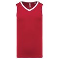 Camiseta de baloncesto para hombre Sporty Red / White M