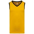 Camiseta de baloncesto para hombre Sporty Yellow / Black XL