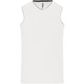Camiseta baloncesto infantil poliéster White 10/12 ans