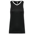Camiseta baloncesto para mujer Black / White S