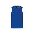 Camiseta baloncesto mujer poliéster Azul XL