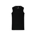 Camiseta baloncesto mujer poliéster Negro M
