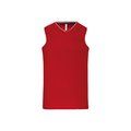 Camiseta baloncesto mujer poliéster Sporty Red XL