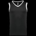 Camiseta de baloncesto para niños Black / White 10/12 Ans
