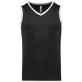 Camiseta de baloncesto para niños Black / White 6/8 ans