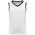 Camiseta de baloncesto para niños White / Black 12/14 ans