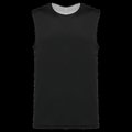 Camiseta Baloncesto Reversible Black / White XS