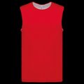 Camiseta Baloncesto Reversible Sporty Red / White 4XL