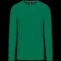 Camiseta básica de manga larga chico Kelly Green S