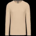 Camiseta básica de manga larga chico Light Sand S