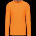 Camiseta básica de manga larga chico Orange L