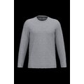 Camiseta básica de manga larga chico Oxford Grey L