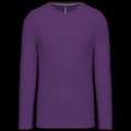 Camiseta básica de manga larga chico Purple XL