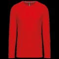 Camiseta básica de manga larga chico Red 4XL