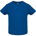 Camiseta de bebé manga corta Royal 6 Meses