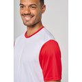 Camiseta bicolor adulto poliéster