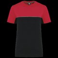 Camiseta bicolor eco Black / Red 4Xl